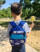 Рюкзак детский в сад для мальчика Веселый Автобус, красный - изображение 2