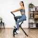 Велотренажер Gymtek FX600 магнитный складной с эспандерами синий - изображение 2