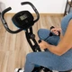 Велотренажер Gymtek FX600 магнитный складной с эспандерами синий - изображение 8