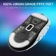 Мишка ігрова бездротова ATTACK SHARK X3 White 2.4, BT, Wired - изображение 6