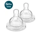 Соска антиколікова Philips AVENT 2 шт швидкий потік від 6м+ - изображение 1