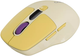 Mysz Canyon MW-26 LCD Silent Wireless/Bluetooth Yellow (CNS-CMSW26Y) - obraz 2
