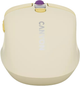 Mysz Canyon MW-26 LCD Silent Wireless/Bluetooth Yellow (CNS-CMSW26Y) - obraz 8