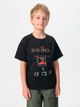 Подростковая футболка для мальчика Uniqlo 228006045 164 см Черная (1159840959) - изображение 1