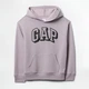 Детское теплое худи на флисе для девочки GAP 639302704 122 см Сиреневое (1159842170) - изображение 1