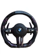 Профессиональный руль BMW M Кованый карбон фиолетовый + LED экран F-Series F15 F16 F20 F21 F25 F26 F30 F31 F32 F34 F35 F3 - изображение 1