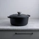 Кастрюля Le Creuset Signature 5,3 л с крышкой Satin Black (21177260002430) - изображение 2