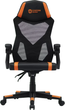 Fotel gamingowy Canyon Flow MCH01 Mesh Black-Orange (CNE-MCH01) - obraz 1