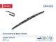 Щітка склоочисника каркасна (двірник) Denso Standard, DM-055, 550 мм - изображение 2