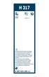 Щітка склоочисника задня каркасна (двірник) Bosch Rear, 3 397 015 106, 300 мм - изображение 2