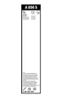 Комплект щіток склоочисника безкаркасних (двірники) Bosch Aerotwin, 3 397 007 856, 450 мм х 475 мм - зображення 5