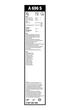 Комплект щіток склоочисника безкаркасних (двірники) Bosch Aerotwin, 3 397 007 696, 550 мм х 450 мм - изображение 5