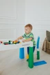 Комплект детский столик со стульчиком POPPET Колор Блу 5 в 1 + подушка на стул и набор фломастеров (PP-002B-G) - изображение 13