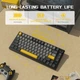 Клавіатура бездротова AJAZZ AK820 PRO 75% на Flying fish Switches Black-Grey-Yellow - зображення 9