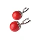 Серьги Darsana из коралла Зимняя вишня - изображение 4