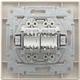 Розетка комп'ютерна RJ45 UTP кат. 5Е подвійна Schneider Electric Asfora Крем EPH4400123 - зображення 2