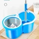 Швабра EASY Easy Mop с ведром для уборки дома Набор с турбо-отжимом 360 градусов Блакитний (41991) - изображение 4
