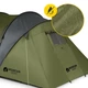 Намет туристичний Mountain Goat Prime Quatro 4-місний Olive (P-5905973406598) - зображення 13