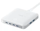 Зарядное устройство Anker Nano 130W USB C, 6-портовая зарядная станция, 4 USB-C и 2 порта USB-A - White - изображение 1