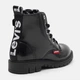 Подростковые демисезонные ботинки для девочки Levi`s Pasadena VPHI0022S-2459 35 Черные (4894873115437) - изображение 4
