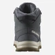 Мужские демисезонные ботинки с мембраной кожаные Salomon Outchill Ts Wp L47853900 42.5 (9US/8.5UK) 27 см Turbul/Rainy/Dknavy (198720109391) - изображение 4
