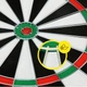 Дартс классический Cornix Dartboard Game 2 в 1 36.5 см + 2 комплекта дротиков XR-0391 - изображение 11