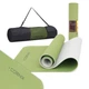 Килимок спортивний Cornix TPE 183 x 61 x 0.6 см для йоги та фітнесу XR-0008 Green/Grey - зображення 1
