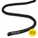 Канат тренувальний 4FIZJO Battle Rope 15 м для кросфіту Black (P-5907739312266) - зображення 6