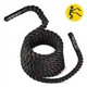 Канат тренувальний 4FIZJO Battle Rope 15 м для кросфіту Black (P-5907739312266) - зображення 7