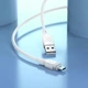 Кабель Hoco X109 Energy USB – micro-USB 2.4 А 1 м білий - изображение 5