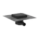 Душовий трап Hansgrohe точковий RainDrain Point 150x150х27 мм d40, Matt Black (56249670) - изображение 1