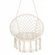 Кресло-качели 4FIZJO Boho Dream 80 см подвесное, плетеное Beige (P-5905973404518) - изображение 4