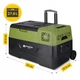 Холодильник туристический компрессорный Mountain Goat XTREME 27.8 л электрический, переносной Black/Olive (P-5905973404884) - изображение 6