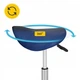 Стул для мастера 4FIZJO Ergo регулируемый, без спинки, на колесиках Blue (P-5907739319616) - изображение 4