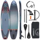Надувная SUP доска TSUNAMI 350 см с веслом Wave T03 (P-5907739314222) - изображение 1