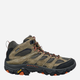 Buty trekkingowe męskie z Gore-tex Merrell Moab 3 Mid GTX J035791 45 (10.5UK) 29 cm Oliwkowe (194713933936) - obraz 1