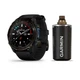 Смарт-годинник Garmin Смарт-годинник Garmin Descent Mk3i - 51 мм, титан Carbon Grey DLC з чорним силіконовим ремінцем + трансивер Descent T2 - изображение 1