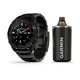 Смарт-годинник Garmin Смарт-годинник Garmin Descent Mk3i - 51 мм, титан Carbon Grey DLC з титановим браслетом + трансивер Descent T2 - изображение 1