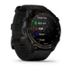 Смарт-годинник Garmin Смарт-годинник Garmin Descent Mk3i - 51 мм, титан Carbon Grey DLC з чорним силіконовим ремінцем + трансивер Descent T2 - изображение 3