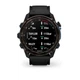 Смарт-годинник Garmin Смарт-годинник Garmin Descent Mk3i - 51 мм, титан Carbon Grey DLC з чорним силіконовим ремінцем + трансивер Descent T2 - изображение 4