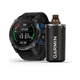 Смарт-годинник Garmin Descent Mk2i/Descent T1 Bundle Titanium carbon gray DLC with black silicone band - изображение 1