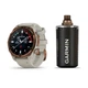 Смарт-годинник Garmin Смарт-годинник Garmin Descent Mk3i - 43 мм, бронзовий титан PVD, силіконовий ремінець французького сірого кольору + трансивер Descent T2 - изображение 1