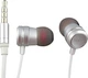 Проводные наушники Hoco M16 Ling Sound, 3.5mm, 1.2m, Стальной - изображение 2
