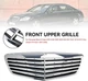 Решетка радиатора Mercedes 221 -12 хромированная (пр-во FPS). 2218800083 - изображение 2