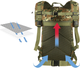 Туристичний рюкзак Nils Camp CBT7204 Solid Defender Зелений (5907695597318) - зображення 5
