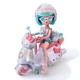 Дитяча лялька "Красуня Пінк на скутері" 4SF Manga Dolls HKTF3000 серії "Hello Kitty" - зображення 2