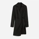 Платье на запах миди осеннее женское Massimo Dutti 6613505800c32 M Черное (1000000052490) - изображение 7