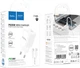 Мережевий зарядний пристрій з кабелем Hoco C148A Charm single port PD30W charger set (C to C) (EU) White (6942007630320) - зображення 2