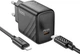 Мережевий зарядний пристрій з кабелем Hoco CS22A Value single port PD30W charger set (C to iP) Black (6942007609920) - зображення 2