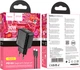 Мережевий зарядний пристрій з кабелем Hoco CS22A Value single port PD30W charger set (C to iP) Black (6942007609920) - зображення 9